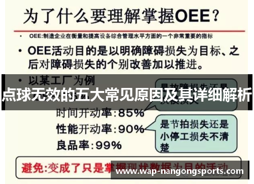 点球无效的五大常见原因及其详细解析 点球无效的五大常见原因及其详细解析